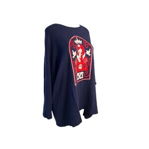 NWT 5X Torrid Disney Princess 4D Snow White Frame Chiffon Bow Pullover Sweater